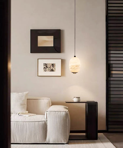 Pebble Glow Pendant Light – Organic Minimalist Ambient Lamp