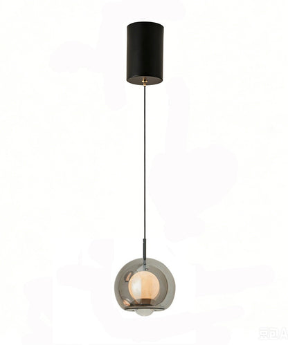 Luna Glass Stone Pendant Light – Modern Ambient LED Hanging Lamp